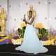 Lupita Nyong'o winner of Best Performance by an Actress in a Supporting Role poses in the press room during the Oscars at Loews Hollywood Hotel on March 2, 2014 in Hollywood, California.
Photo by Jason Merritt/Getty Images